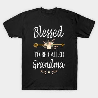 Blessed To Be Called Grandma T-Shirt